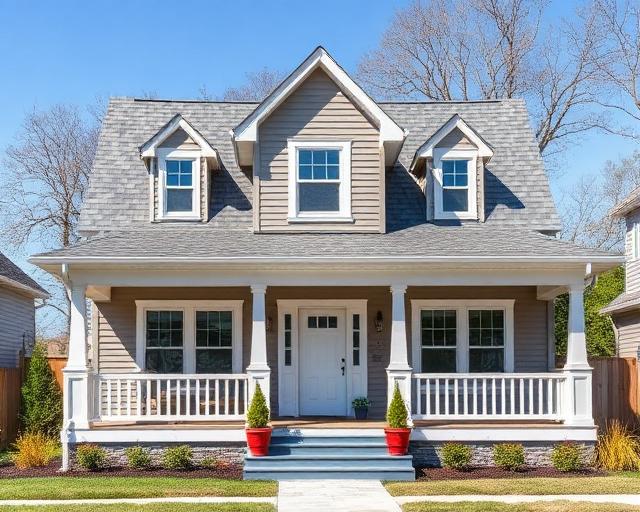 Recent roof completed by Alpha Roofing & Siding